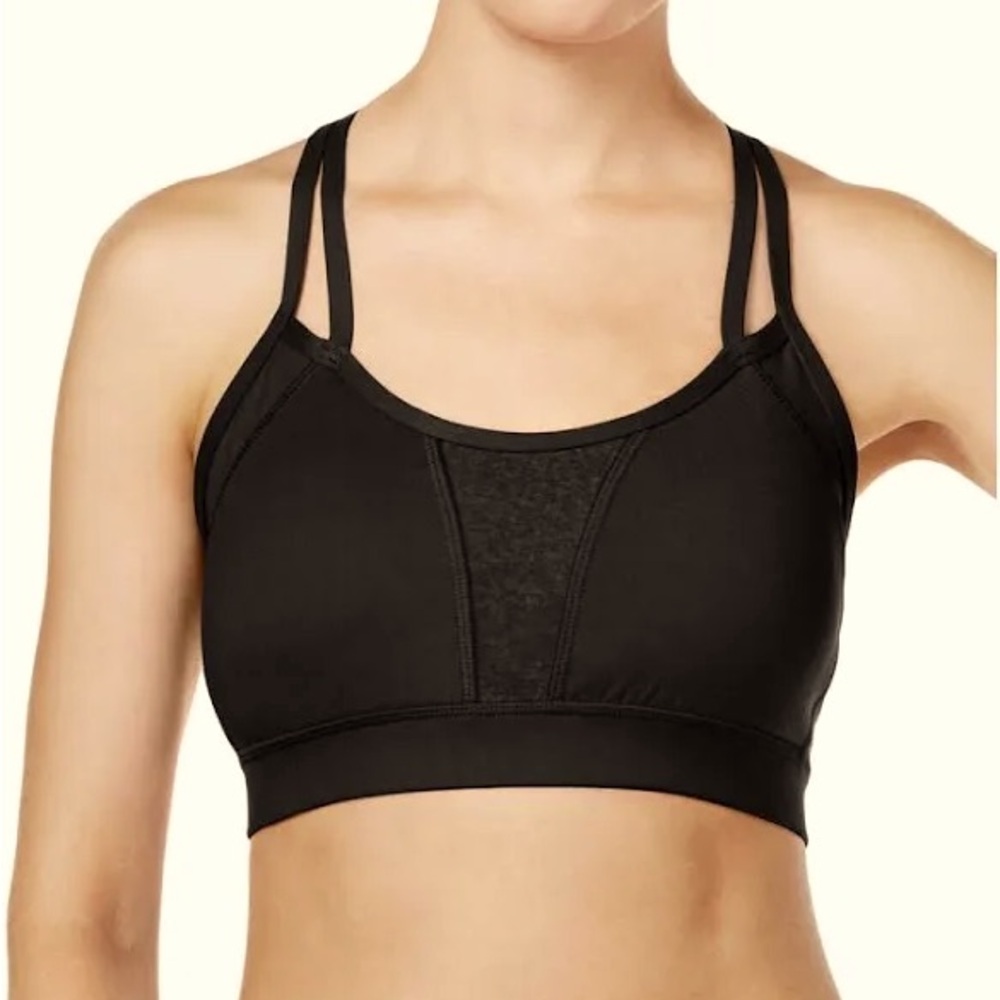 Gaiam Black Sports Bra